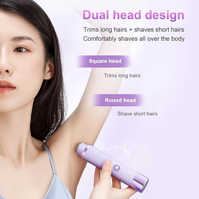 Double Head Electric Shaver | ماكينة حلاقة كهربائية مزدوجة