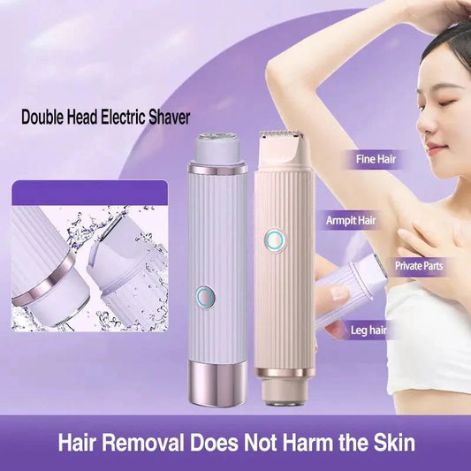 Double Head Electric Shaver | ماكينة حلاقة كهربائية مزدوجة