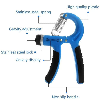 Adjustable Grip Strength Trainer | جهاز تقوية القبضة القابل للتعديل